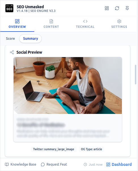 Social Media Screenshot
